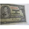 Image 3 : ^1937 Canadian 20 Dollar Bill