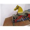 Image 4 : *Wooden Gliding Rocking Horse (36" Long)