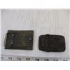 Image 4 : (2) Belt buckles -- Budweiser and Farm Equipment