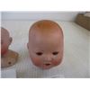 Image 3 : 2X the Bid Price - Armand Marseille A.M. Germany Doll Heads w/ some Repairs (1926 and 1900)