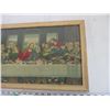 Image 3 : Vintage Framed Last Supper Art (19x24)