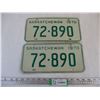 Image 1 : Pair of 1970 Saskatchewan License Plates