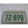Image 2 : Pair of 1970 Saskatchewan License Plates