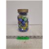 Image 1 : Jar of Vintage Marbles