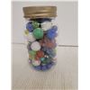 Image 3 : Jar of Vintage Marbles