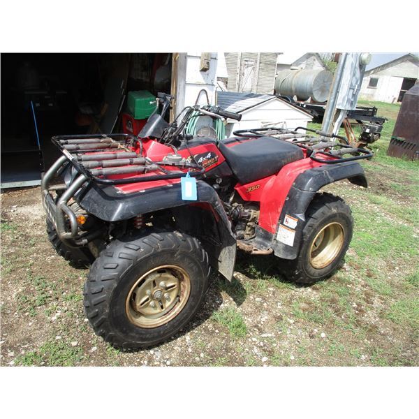 4x4 Big Bear Special Edition Yamaha 350 Winch - Km 2300 New Battery