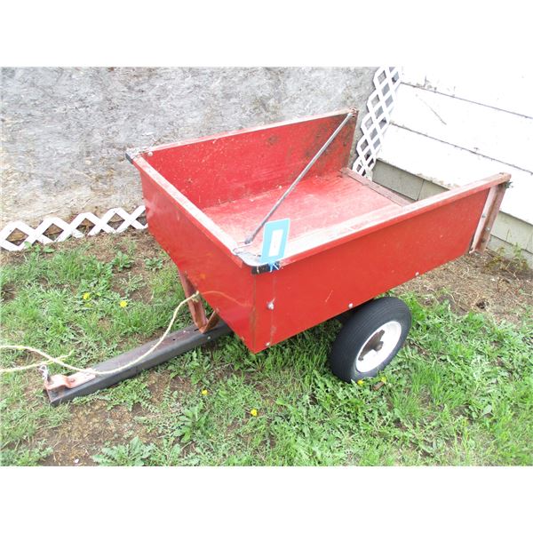 Lawn Crafted Trailer w/ Dump (No Tailgate)