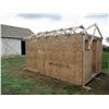 Image 1 : Shed on Skids 3/8-Plywood (No Roof-- 8'x14')