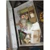 Image 6 : Assorted Lot 3 -- Vintage Trunk, Chimney, Doors, Metal Kid's Bed + Misc.