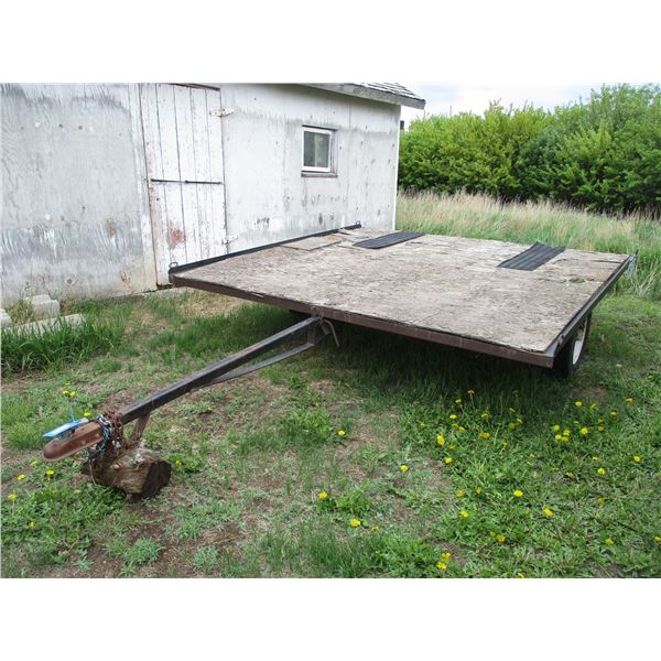 Homemade Snowmobile Quad Trailer - Made for 2 Quads (8'x8')