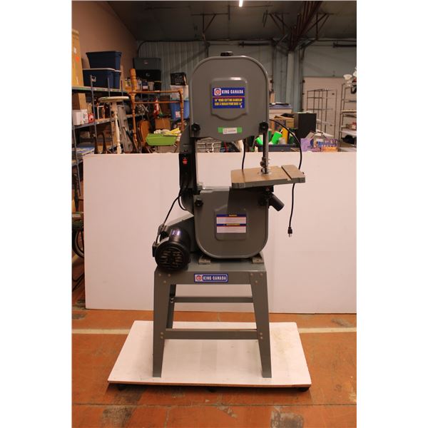 *King Canada 14" Wood Cutting Bandsaw - 27" x 17" x 68" (Working)