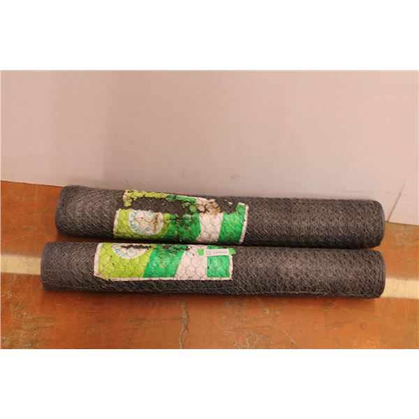 *(2x Bid Price) (2) Rolls of Chicken Wire