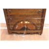 Image 2 : *Vintage Four Door Dresser with Flip Top Accent - 34" x 17 1/2" x 43 1/2"