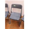 Image 4 : *(4) Metal Folding Chairs