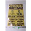 Image 1 : Wrestlemania III Poster - Hulk Hogan and Andre the Giant, 12" x 18"