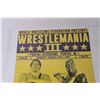 Image 4 : Wrestlemania III Poster - Hulk Hogan and Andre the Giant, 12" x 18"