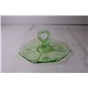Image 3 : Uranium Glass Candy Dish
