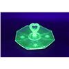 Image 7 : Uranium Glass Candy Dish