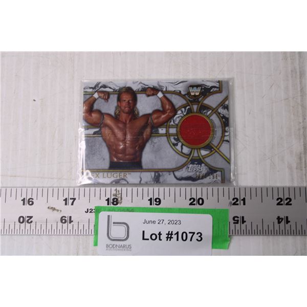 WWE Legends Shirt Relic Trading Card - Lex Luger