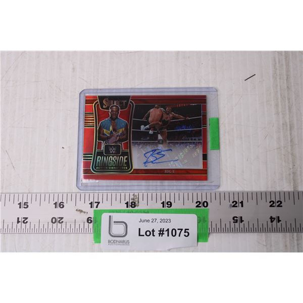 WWE Autographed Trading Card - Big E