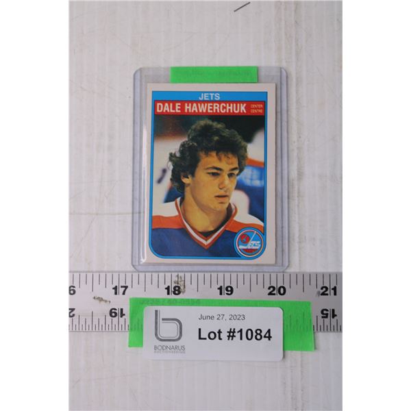 NHL Winnipeg Jets Hockey Trading Card - Dale Hawerchuk