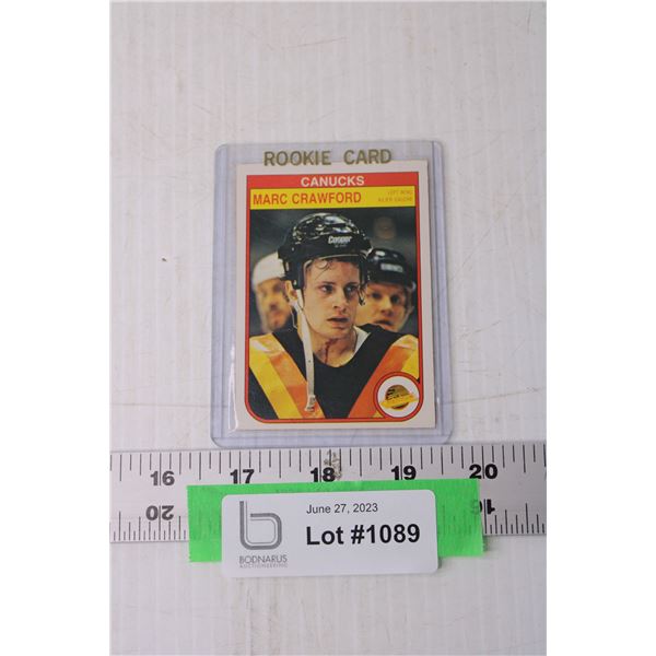 Vancouver Canucks NHL Trading Card - Marc Crawford