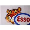 Image 3 : Esso Tiger Porcelain Fantasy Sign - 11 1/2" Long