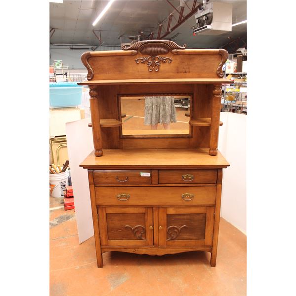 *Two Piece Maple Buffet - 44" x 20" x 75"