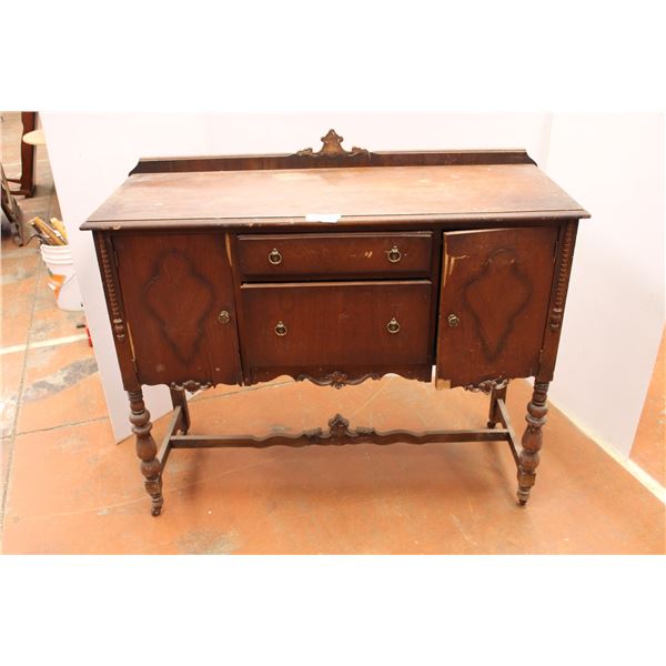 *Vintage Veneered Buffet - 48" x 18" x 34"