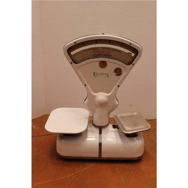 *Metal and Porcelain Store Scale