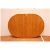 Image 1 : *Oval Dining Room Table on Stand - 59" x 42" x 30"