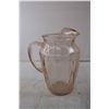 Image 3 : Pink Depression Glass Pitcher