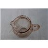 Image 6 : Pink Depression Glass Pitcher
