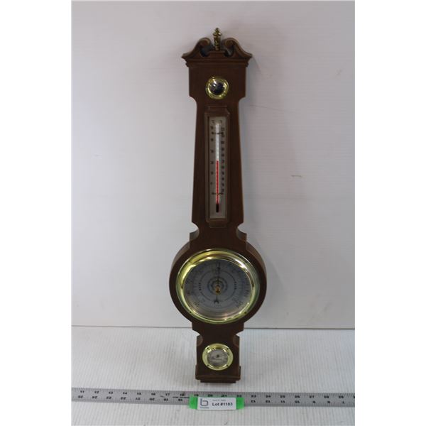 Wooden Barometer