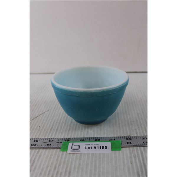 Small Blue Pyrex Bowl