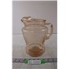 Image 1 : Pink Depression Glass Pitcher