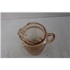 Image 5 : Pink Depression Glass Pitcher