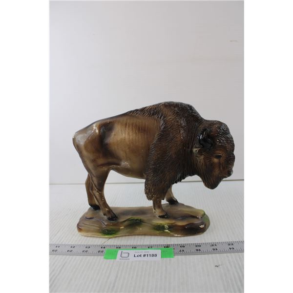 Ceramic Bison Figurine