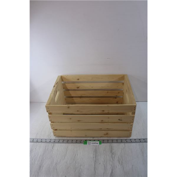 Wooden Crate