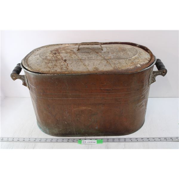 Copper Boiler with Lid