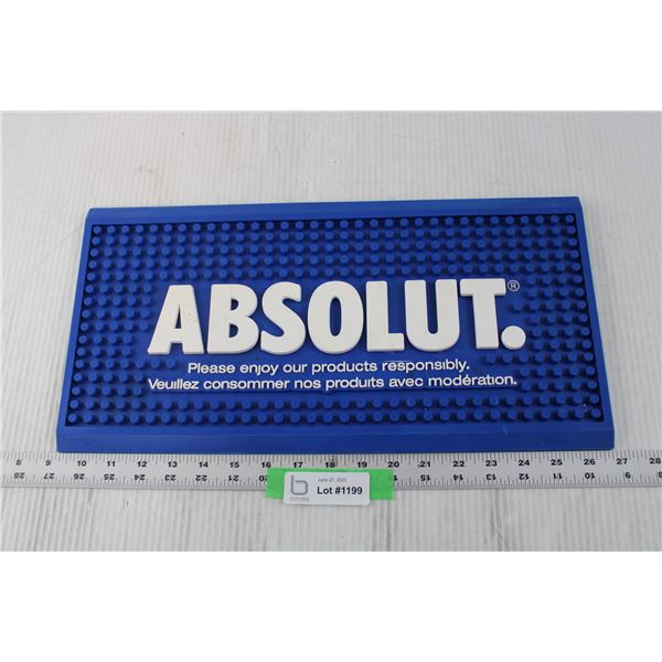 Absolut Vodka Bar Mat
