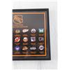 Image 4 : Framed Collection of NHL Logo Pins - 8 1/2" x 10 1/2"