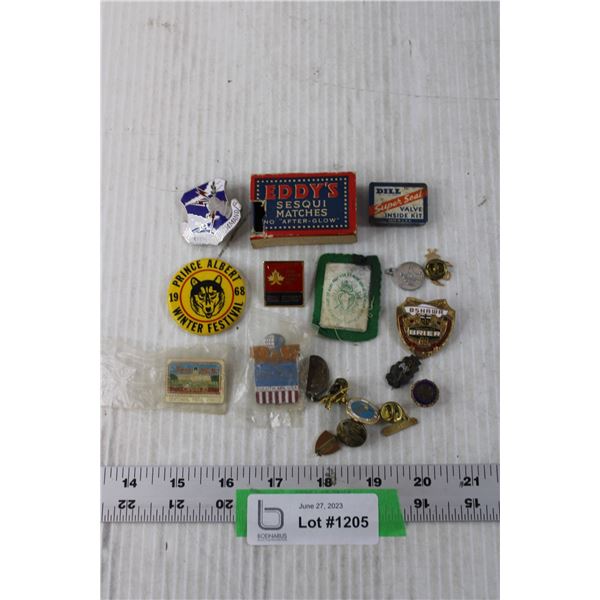 Assorted Pins and Misc.