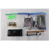 Image 5 : Assorted Items - Women's Shoes, Purse, Shower Curtain