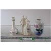 Image 1 : (2) Vases and Royal Doulton Figurine