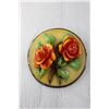 Image 5 : (2) Ceramic Floral Wall Art Hangings