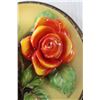 Image 6 : (2) Ceramic Floral Wall Art Hangings