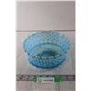 Image 1 : Blue Hobnail Glass Bowl