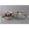Image 4 : (4) Tea Cups and Saucers - Royal Albert