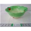 Image 1 : Midwinter Porcelain Lettuce Leaf and Tomato Bowl